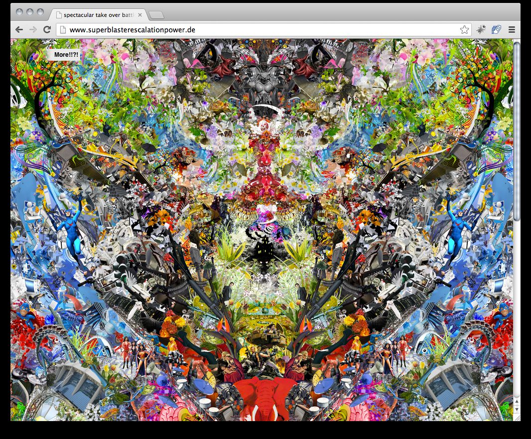 superblaster_escalation_power — digital collage