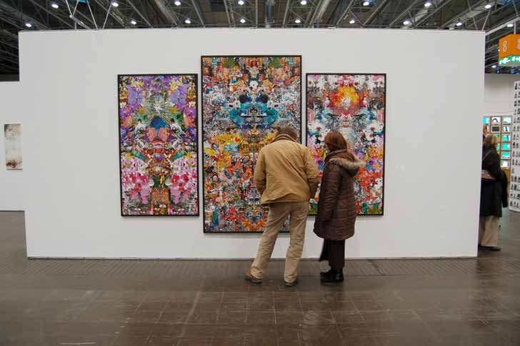 Die Grosse Kunstausstellung Düsseldorf 2006 — Massivestructural Overload as framed triptych